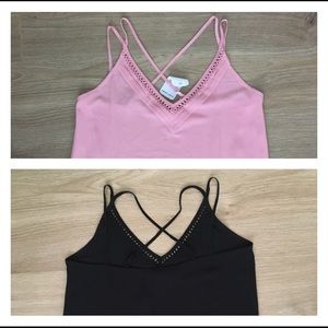 NWT Bundle of two Naked Zebra camis